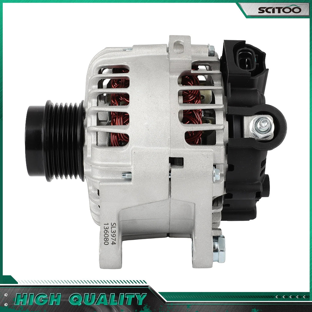 Alternator for Kia Soul (2012–2013) L4 1.6L 110A 11609