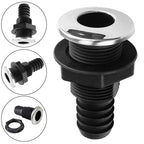 Thru Hull Hose Connector for Yachts and Marine Vehicles