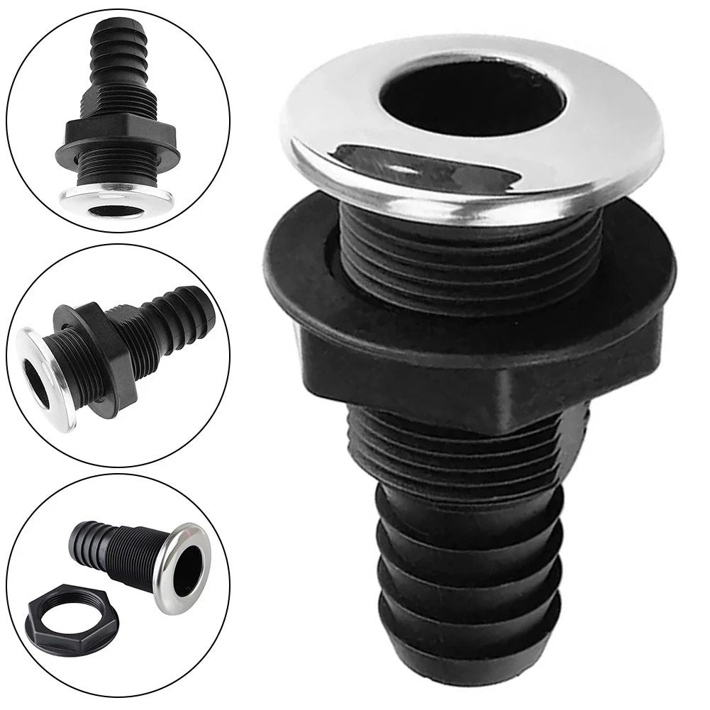 Thru Hull Hose Connector for Yachts and Marine Vehicles