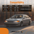 Front Lower Control Arms Sway Bars for Toyota Corolla (1996-2002)