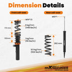 Adjustable Coilovers Lowering Kit for BMW E90 E91 E92 E93 (2005-2013)
