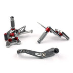 Adjustable Rearsets Foot Pegs for Suzuki GSXR GSX-R 1000/R/X (2017–2023)