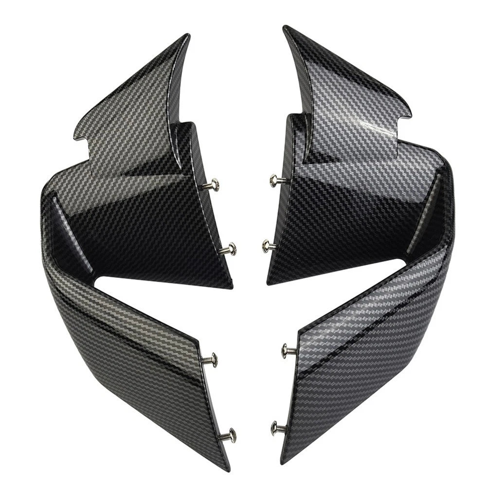 Spoiler Fixed Wind Winglets in Carbon Fiber for BMW Motorcycles (2019–2022)
