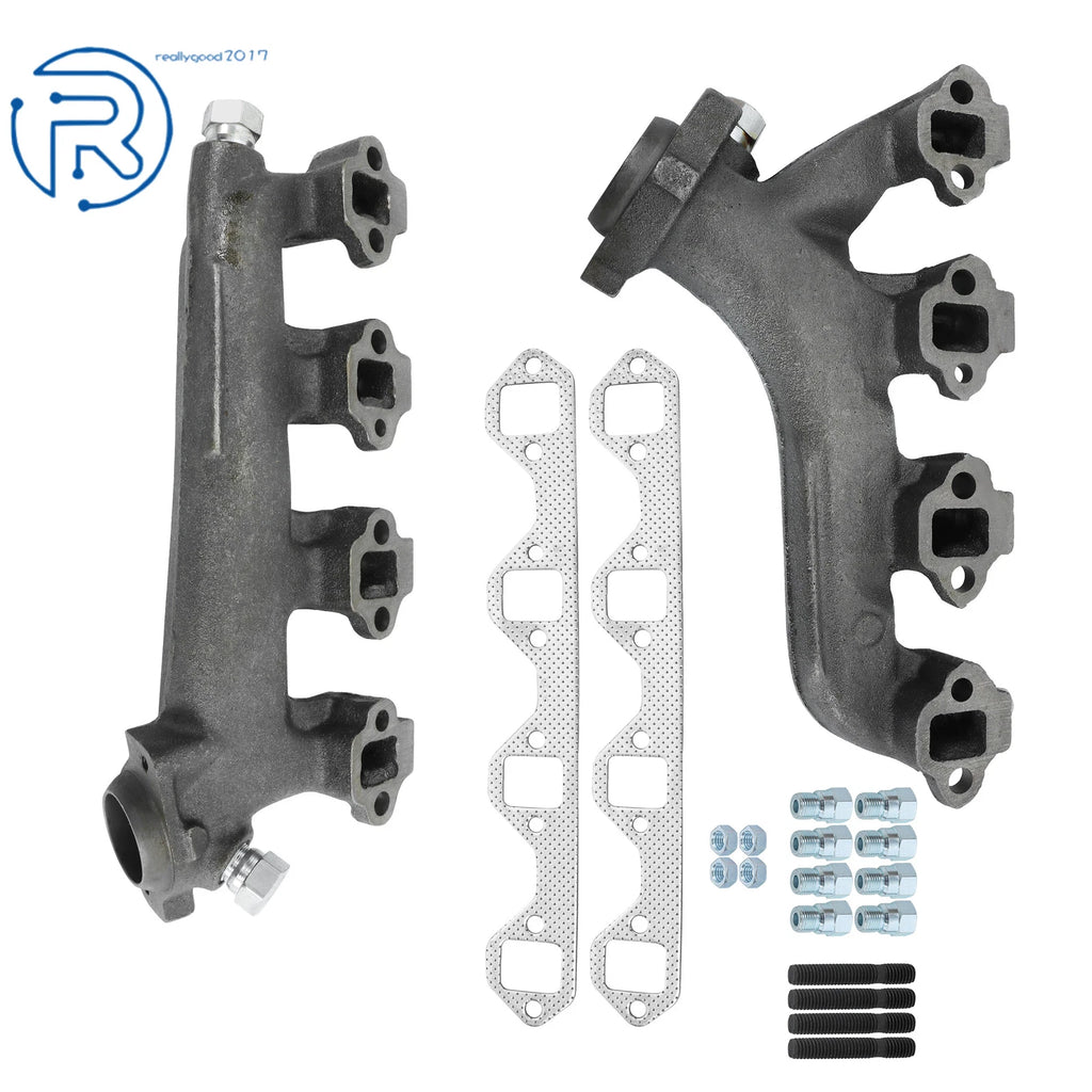 Exhaust Manifold Set for Ford F150 F250 E150 E250 Bronco (1988–1997)