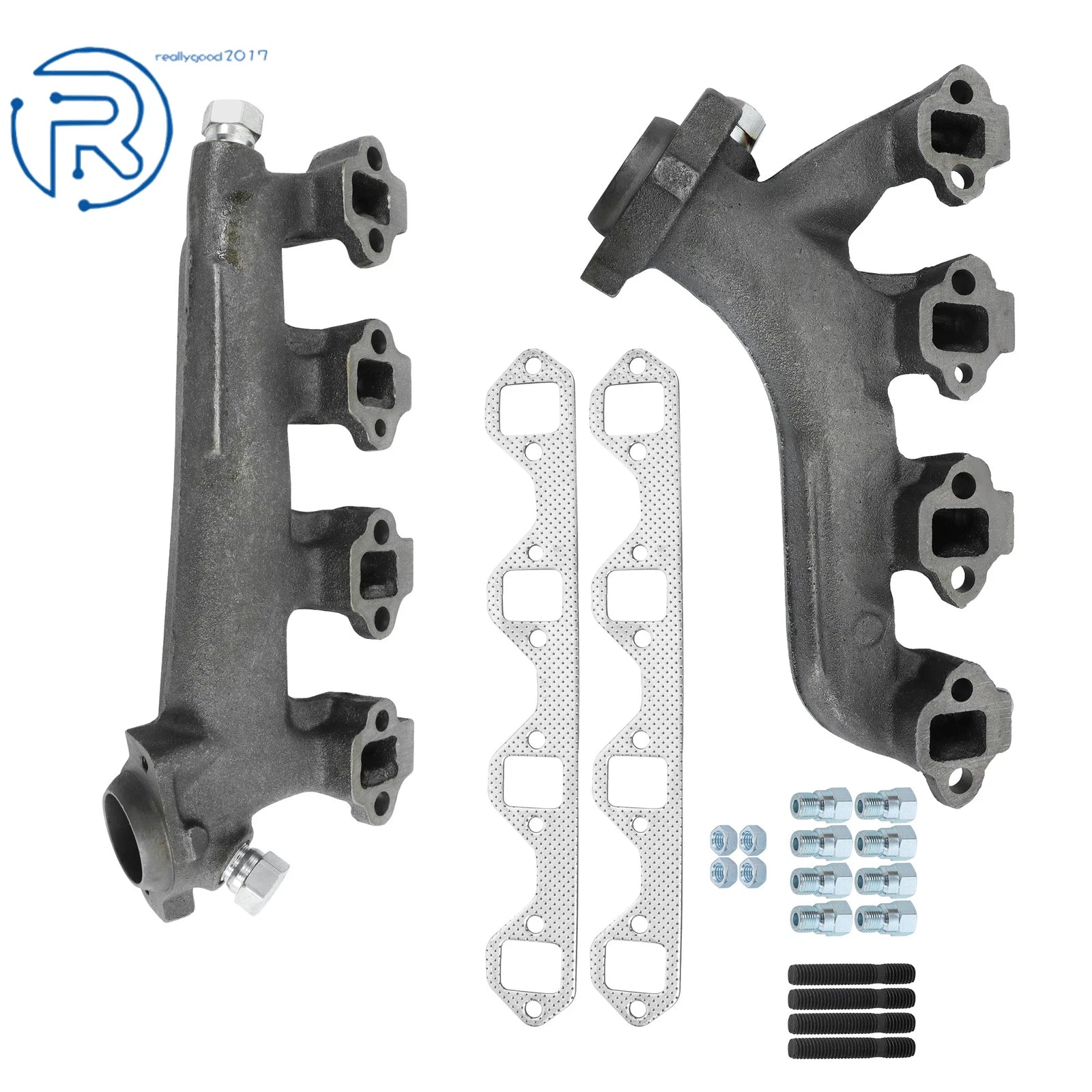 Exhaust Manifold Set for Ford F150 F250 E150 E250 Bronco (1988–1997)