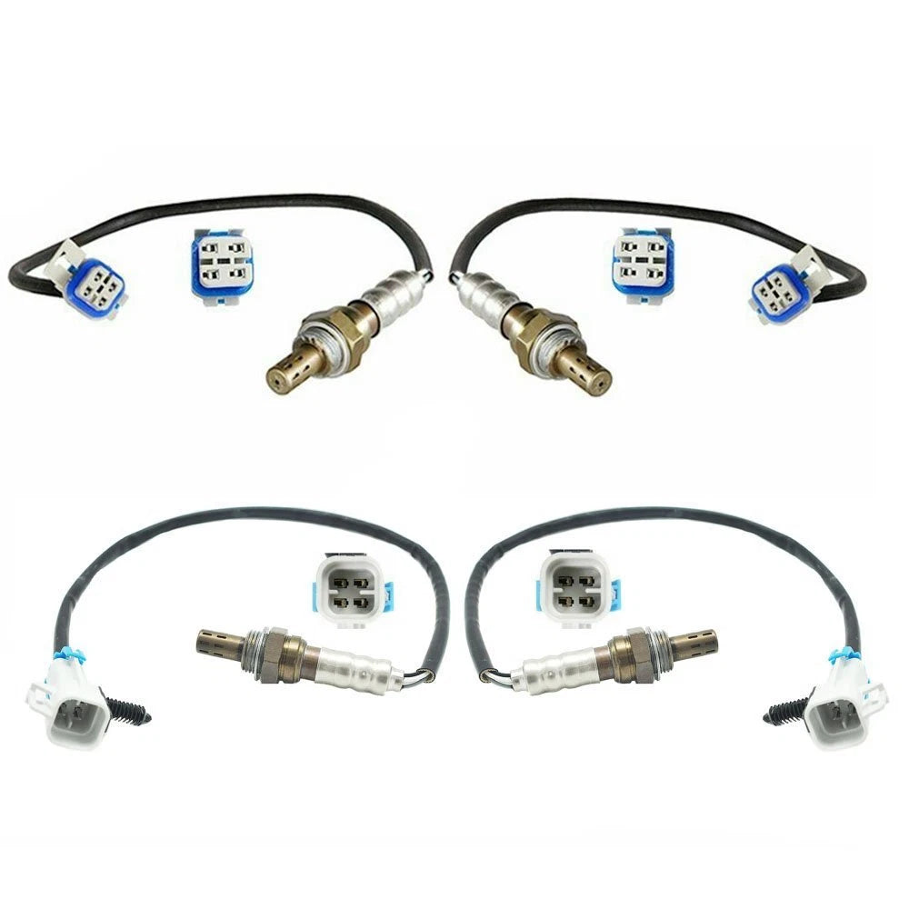 Set of 4 Oxygen O2 Sensors for Chevy Cadillac GMC 5.3L 6.2L V8