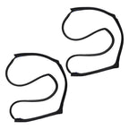 Door Window Sweep Set for Jeep Wrangler (2007–2018) L&R 55395274AW