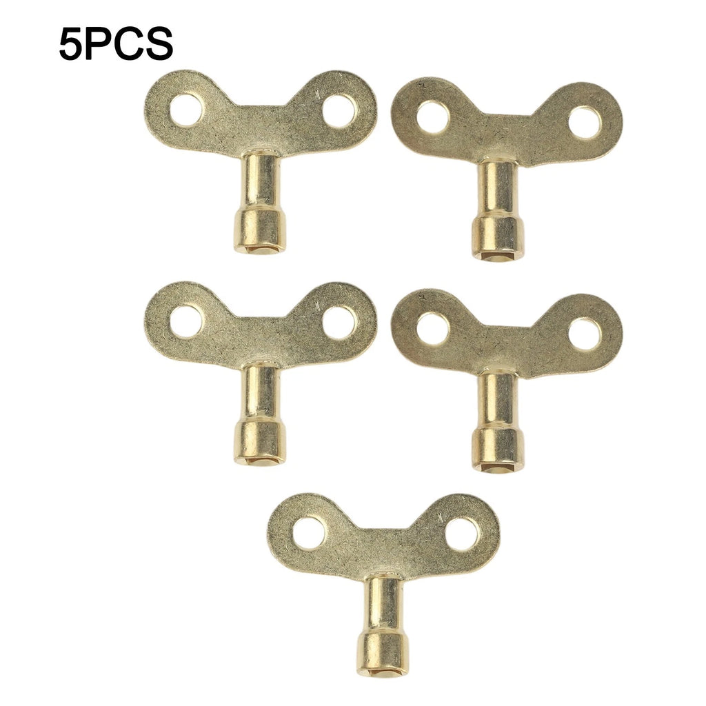 Compact Metal Radiator Bleed Keys for Heaters (No Tools Needed)