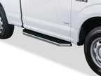 Set of 2 Polished 6" Side Steps for Ford F150 (2015–2026)