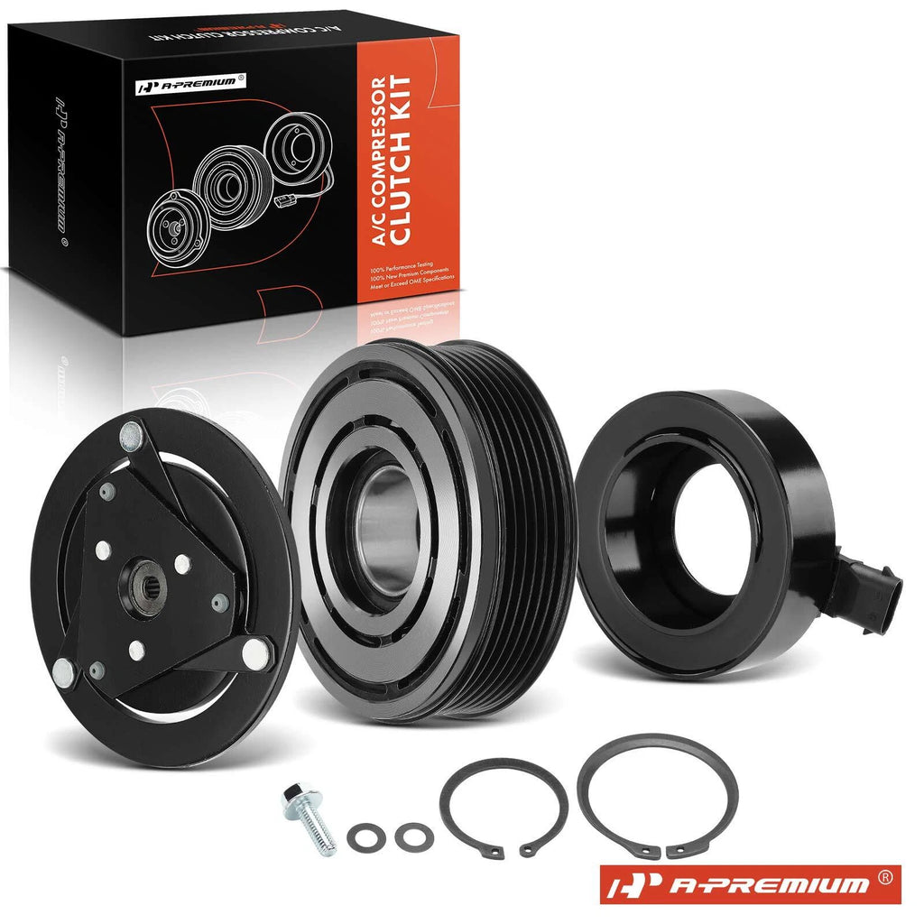 A/C Compressor Clutch Kit for Chevy Malibu, Impala, Monte Carlo (2006â2011)