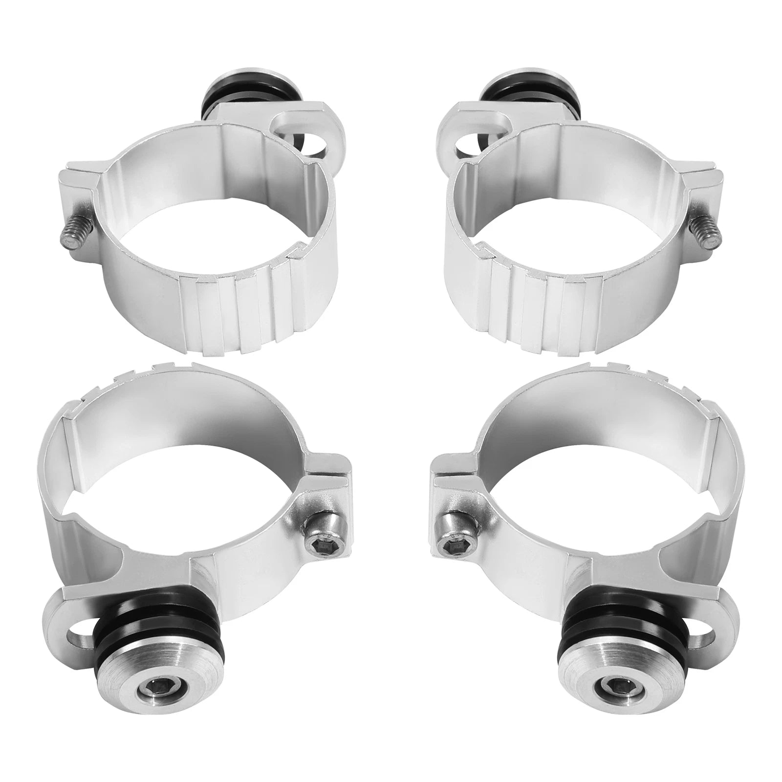 49mm Windshield Clamps for Harley Softail Street Bob Low Rider (2018–2024)