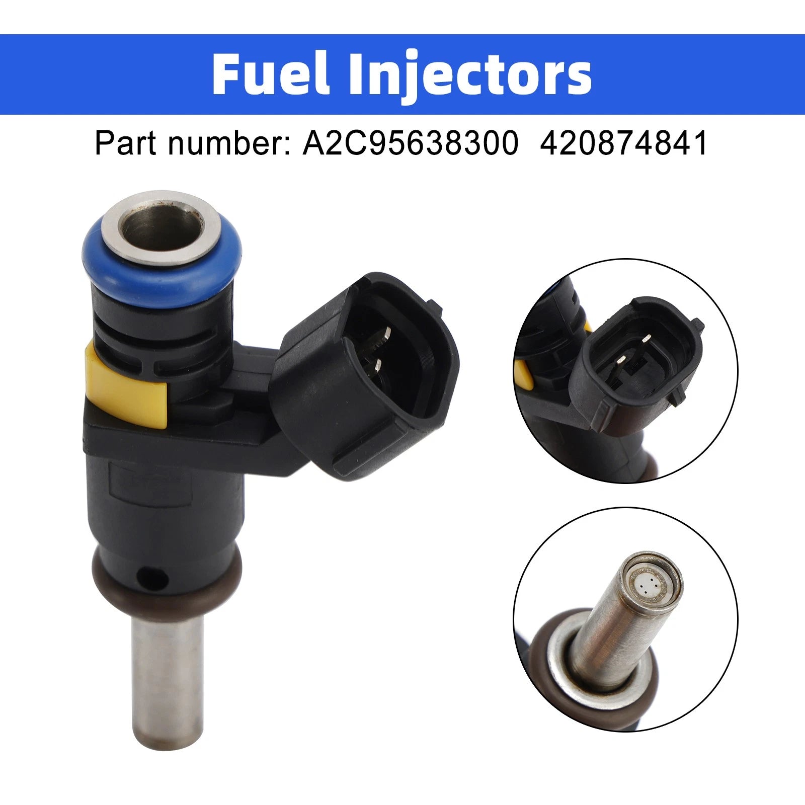 Fuel Injectors A2C95638300 for Can-Am Outlander 450 Renegade 850 (2016–2023)