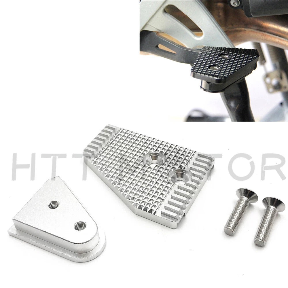 CNC Rear Foot Brake Lever Extension for BMW R1200GS F700GS (2013–2018) Silver