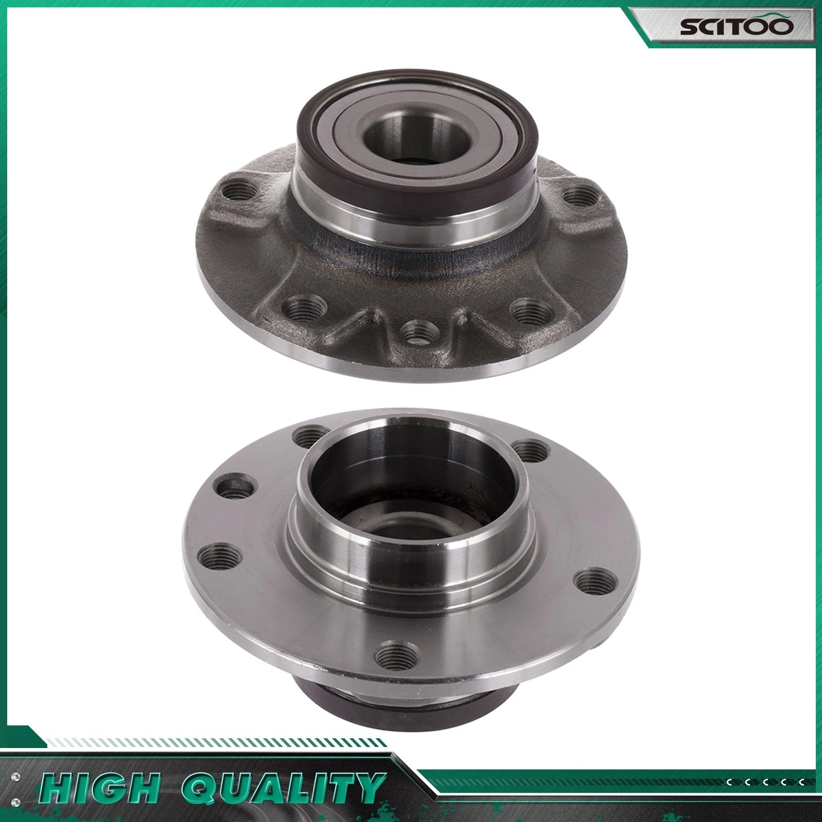 Set of 2 Rear Wheel Bearings for Dodge Dart (2013–2016)