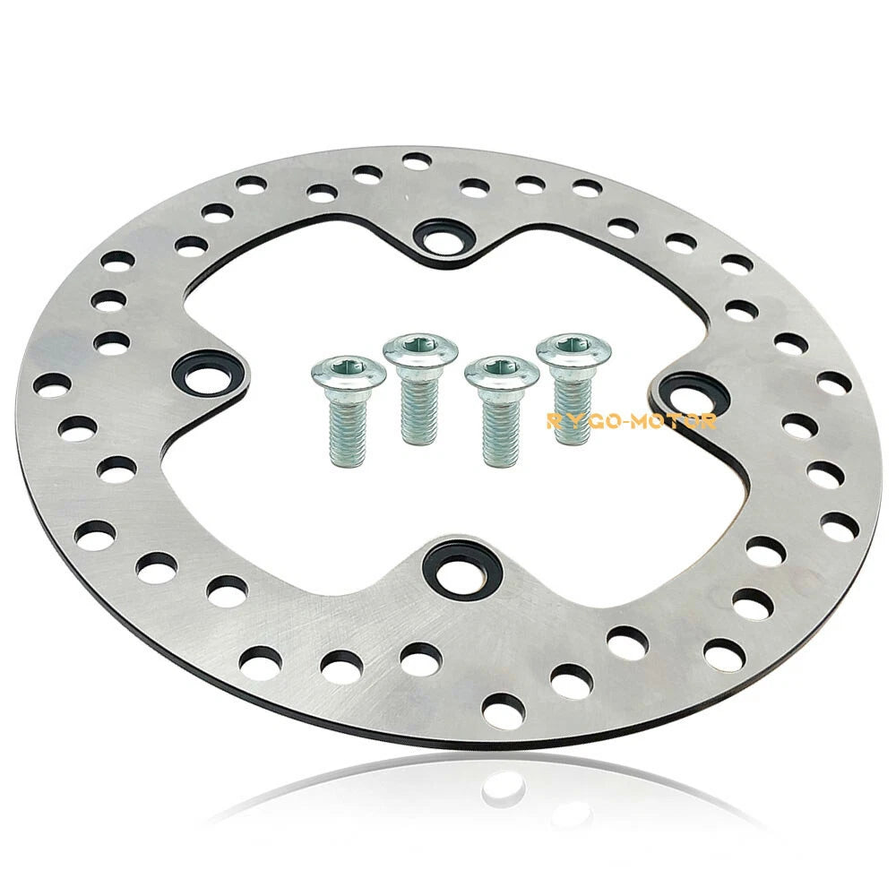 Rear Brake Disc Rotor with Stud Bolts for Yamaha Grizzly 550 700 (2007–2014)