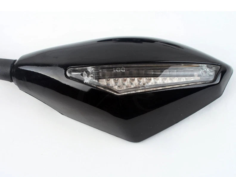 Rearview Mirrors with LED Turn Signals for Suzuki GSXR1000 (2004–2007, 2009–2016)