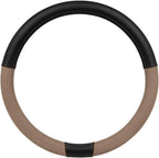 Steering Wheel Cover for Caterpillar - Two Tone Ergonomic Leather