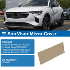 Sun Visor Mirror Cover for Buick Envision (2014–2021) No. 23196443 Yellow