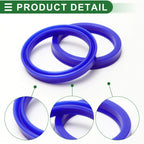 Set of 5 Oil Seal Rotary Shaft Seal 75x90x12mm High Pressure