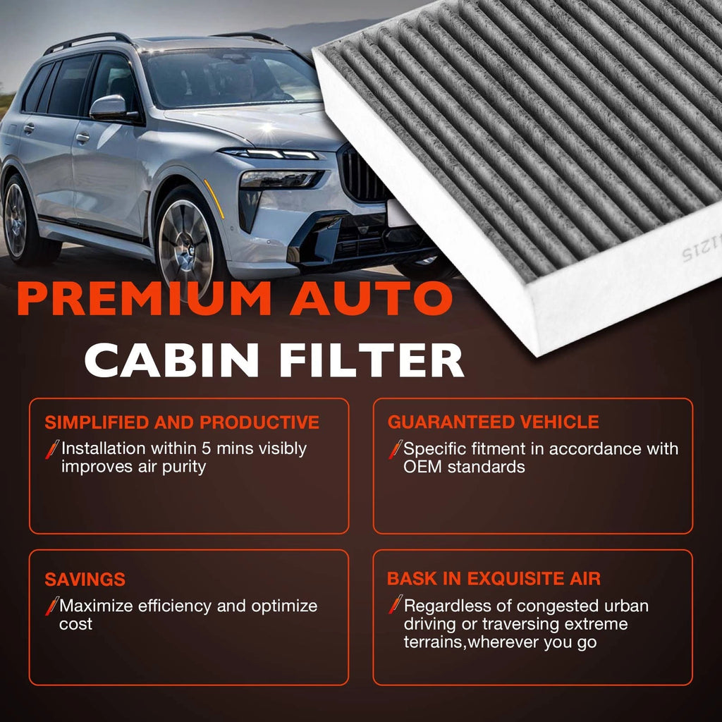 3X Engine Cabin Air Filters for BMW X5 X6 X7 530i 540i 840i (2017–2024) 13718577170