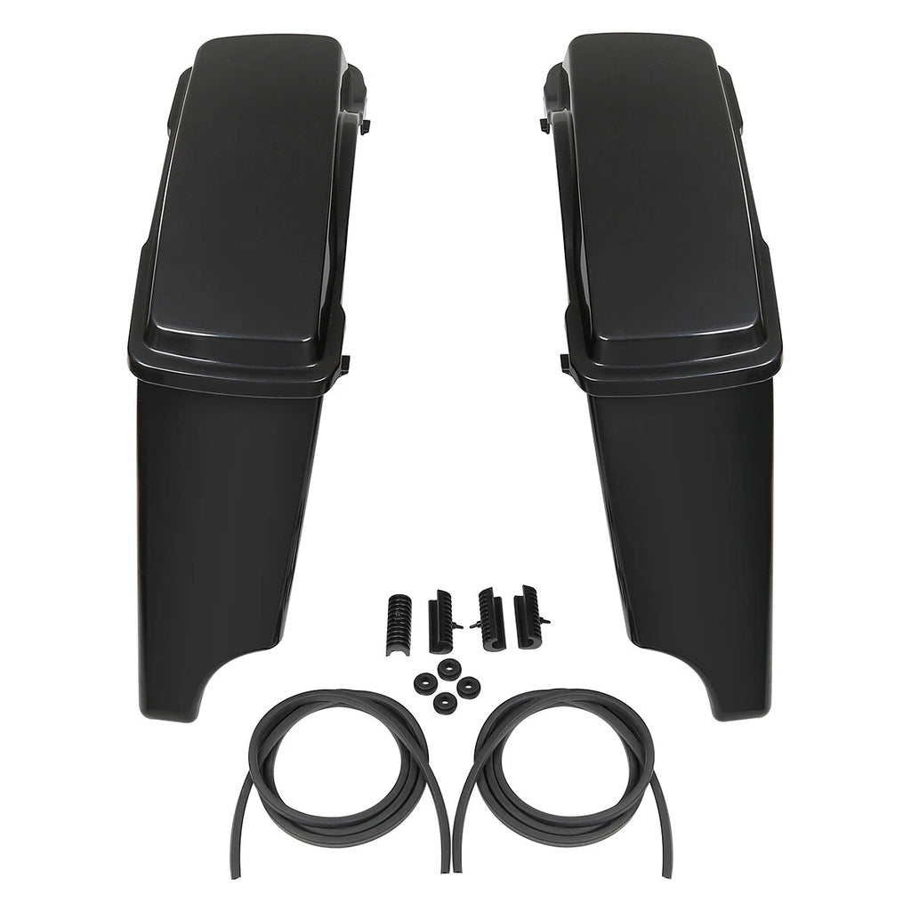 5" Stretched Extended Hard Saddlebags for Harley Touring (1993–2013)