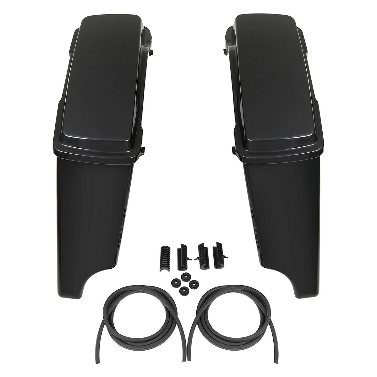 5" Stretched Extended Hard Saddlebags for Harley Touring (1993–2013)