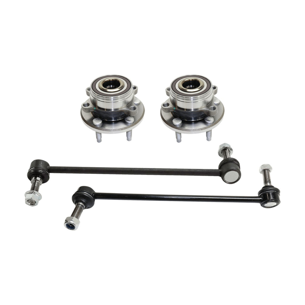 Set of 2 Wheel Hubs for Ford (2013–2019)