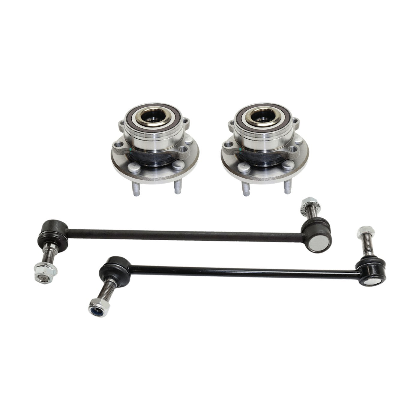 Set of 2 Wheel Hubs for Ford (2013–2019)
