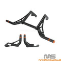 Front & Rear Engine Guard Crash Bar for Harley Softail FXST