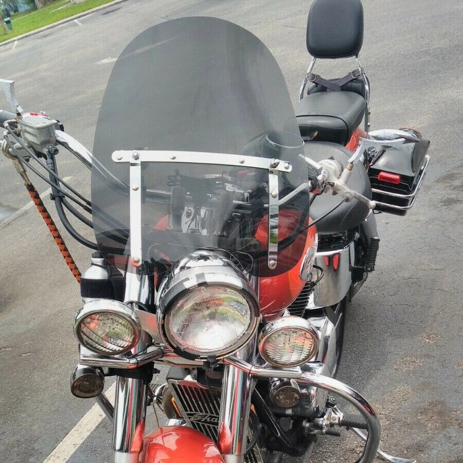 Smoked Windshield for Harley Suzuki Boulevard C50 M90