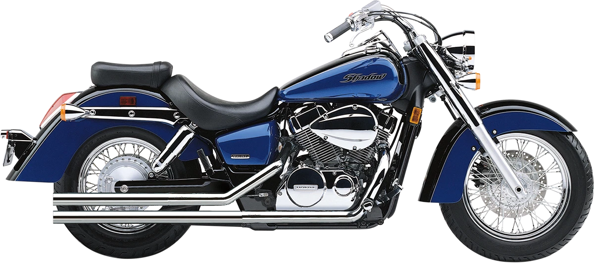 Cobra Lo-Boy Shotgun Exhaust for Honda VT750C Shadow Aero (2004–2007)