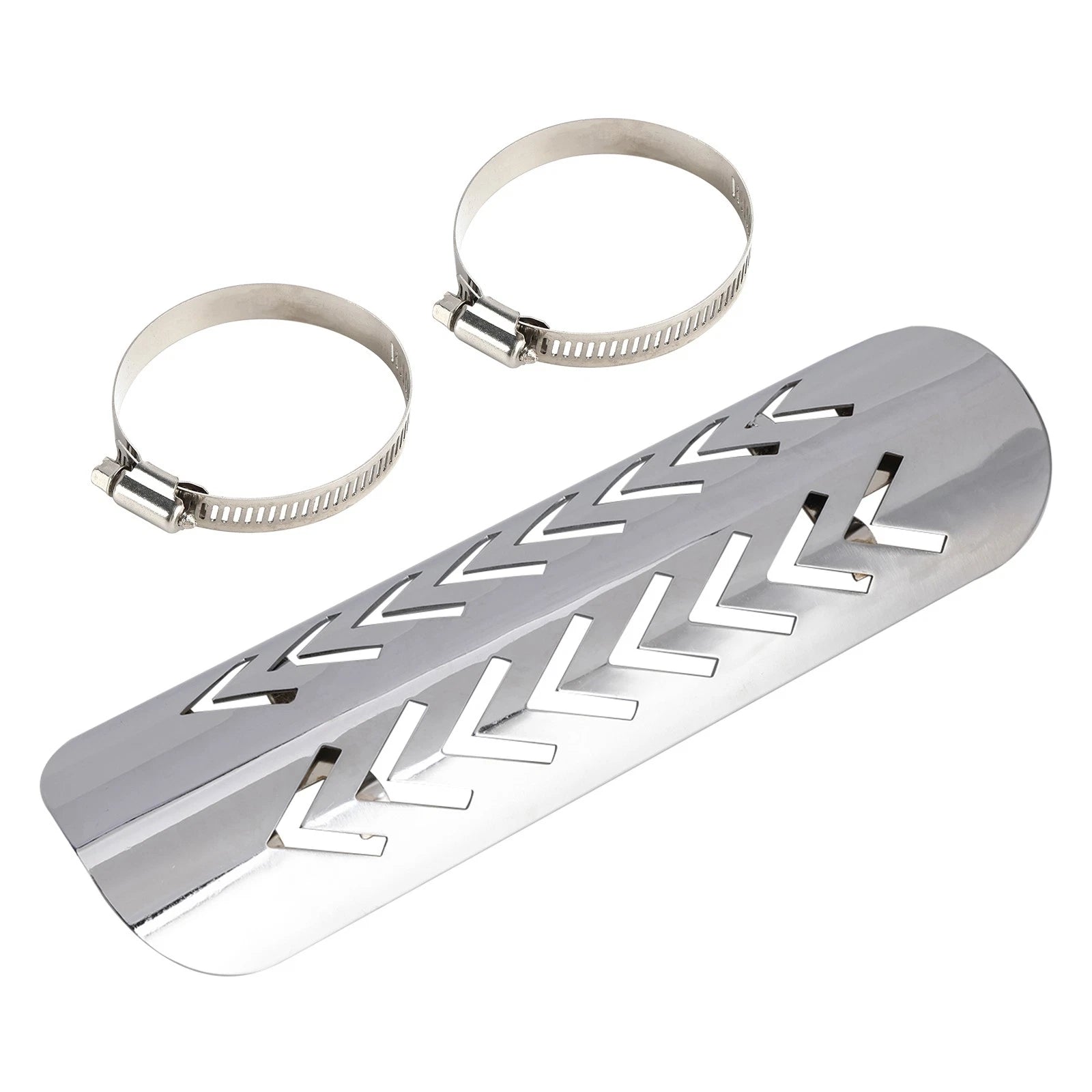 Steel Exhaust Muffler Pipe Heat Deflector Cover for Motorcycle Scooter