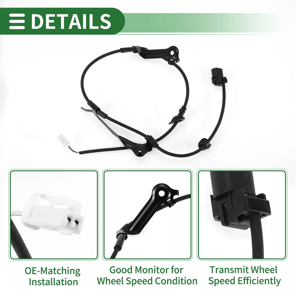 ABS Wheel Speed Sensor No. 8951652010 for Toyota Vios Echo (2003–2008)