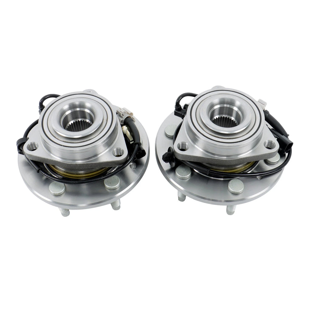 2X Front Wheel Bearing Hub for Chevrolet Suburban Tahoe (2015–2020) 4WD