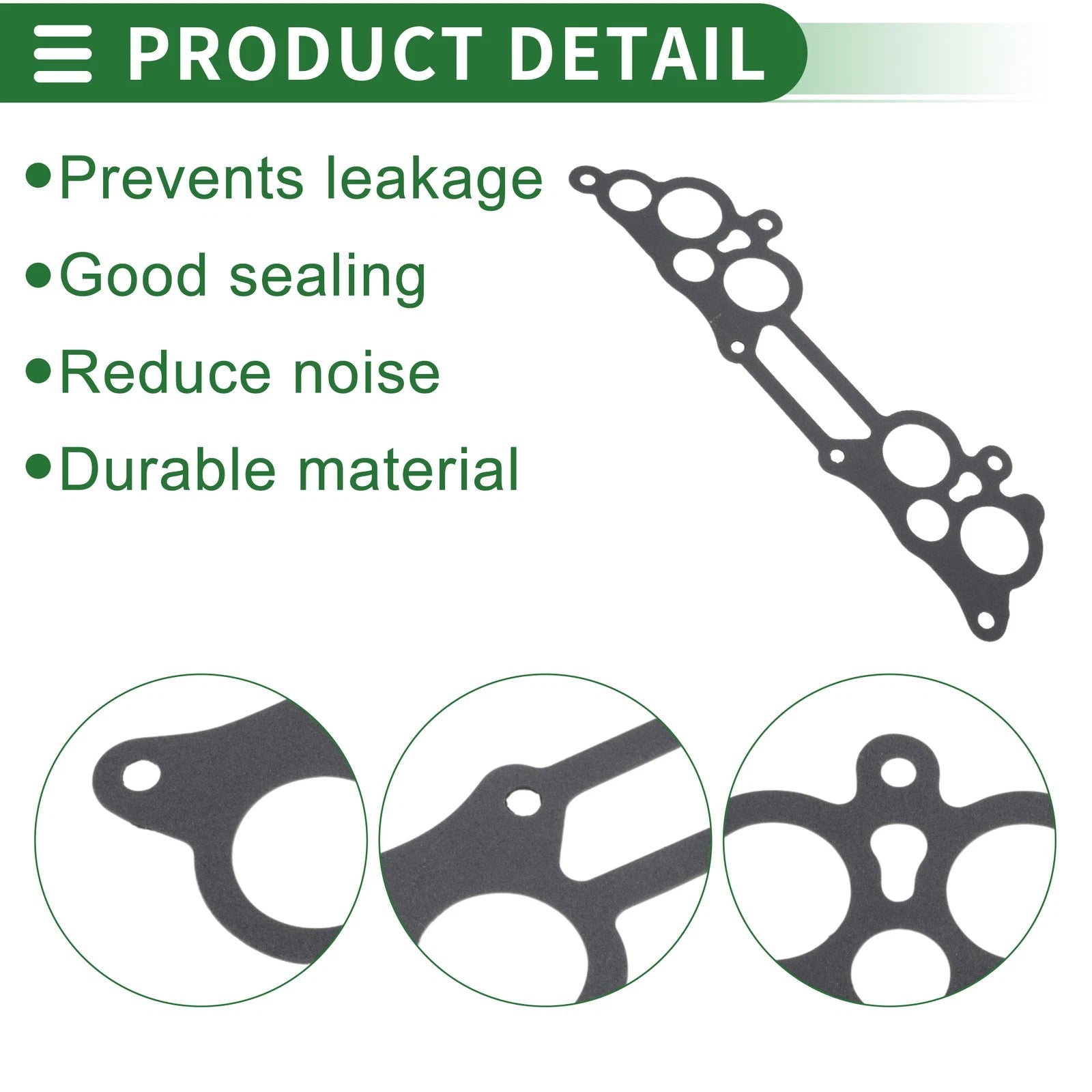 Engine Intake Manifold Gasket for Mazda 626 (1987–1989) No.F80113111