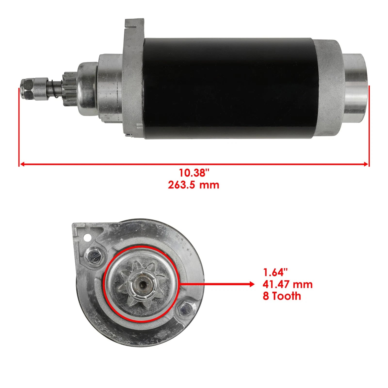 Starter for Mercury 75 75Hp 75Elh 75Elhpto 75Elpto (1999–2004)