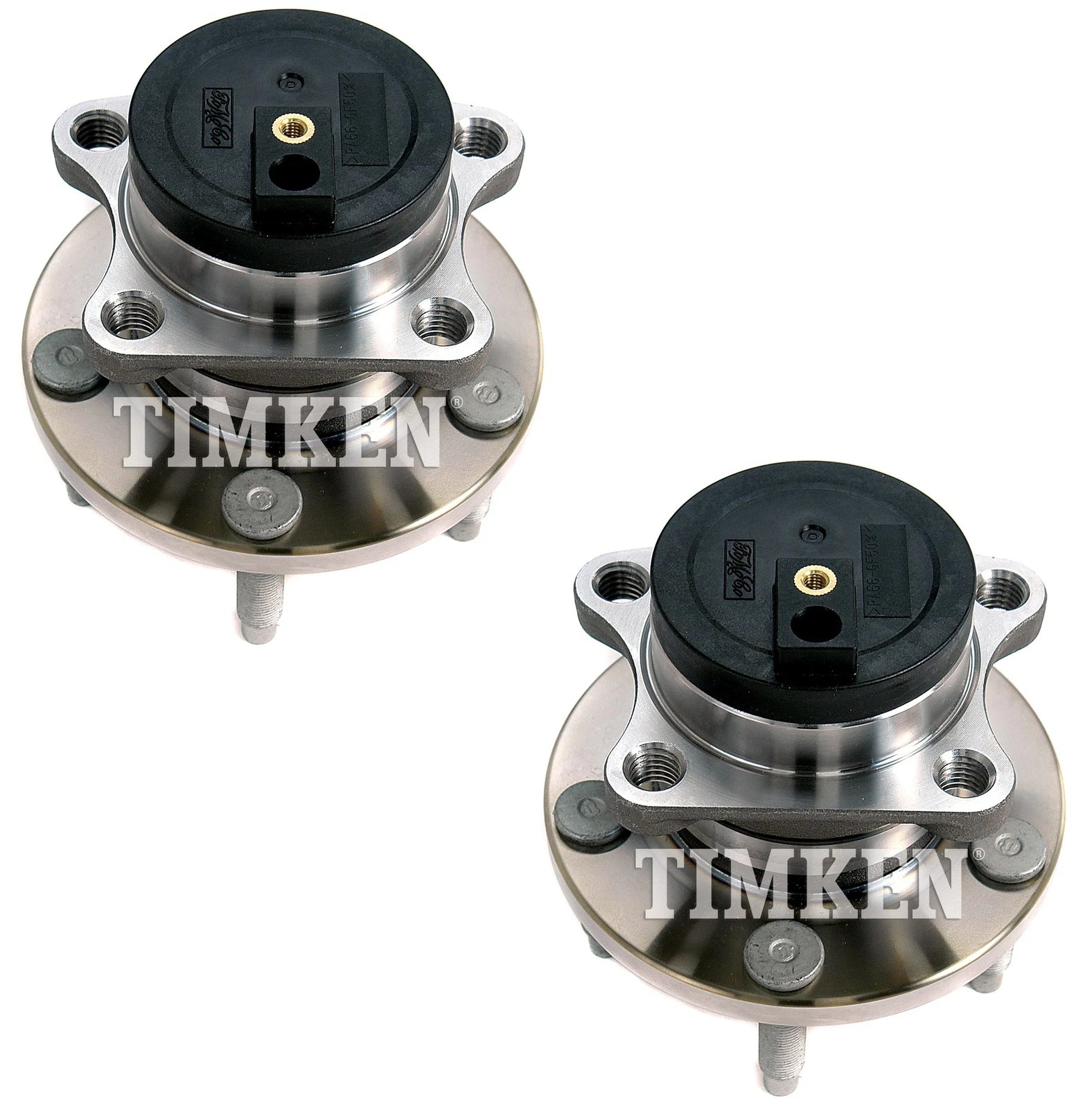 Set of 2 Rear Timken Wheel Bearing and Hub Kits for Ford Edge, Lincoln MKX (2007–2018)