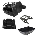 Trunk Luggage Backrest Mount Rack Plate for Harley Road Glide (2014–2026)
