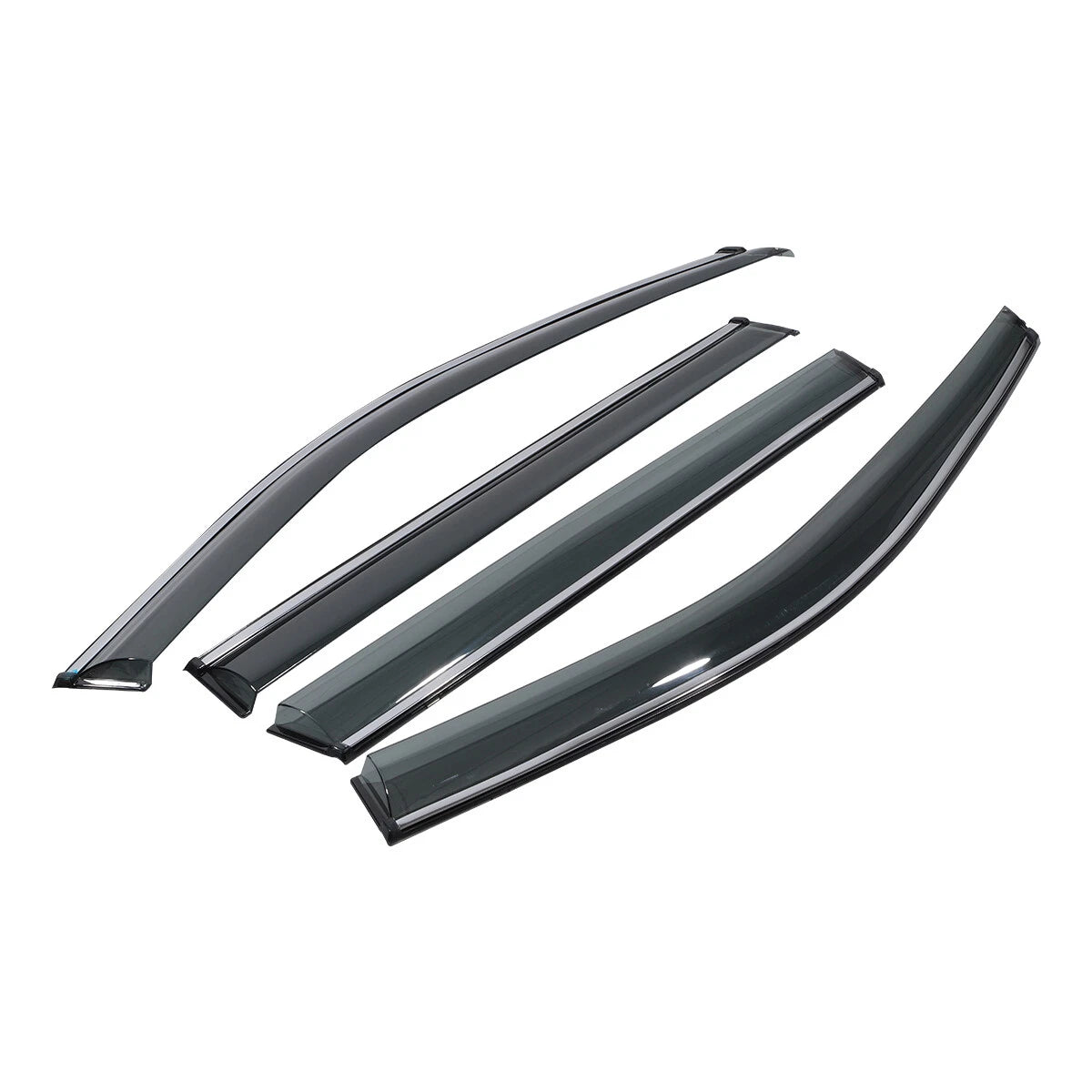 Chrome Window Visor Rain Guard for Honda CR-V (2023–2024)
