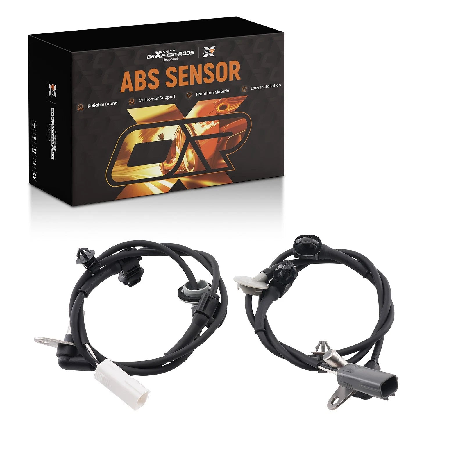2X ABS Wheel Speed Sensor for Mazda CX-7/CX-9 (2007–2012) ALS1642 ALS1637 L2064370XB