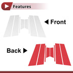 Door Pillar Window Trim for Chevrolet Onix (2012–2020) Silver Tone Left Right