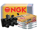 NGK DIS Ignition Coil & 6 Spark Plugs Kit for Ford Taurus