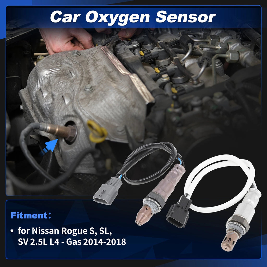 2X Upstream Downstream Oxygen Sensor for Nissan Rogue 2.5L L4 (2014–2018)