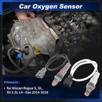 2X Upstream Downstream Oxygen Sensor for Nissan Rogue 2.5L L4 (2014–2018)