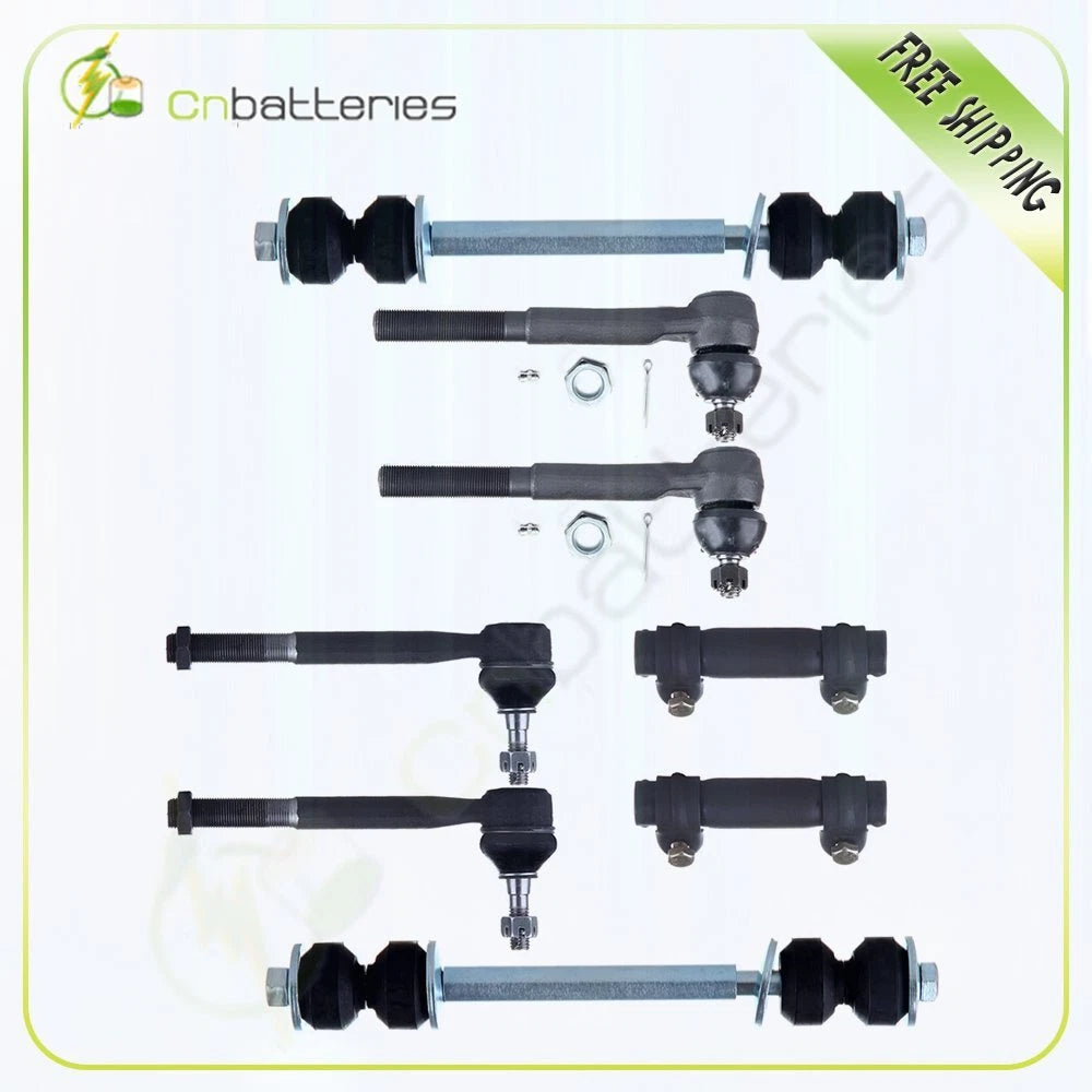 Set of 8 Tie Rod End Sway Bar Kit for Chevrolet K1500 Suburban (1993–1999)