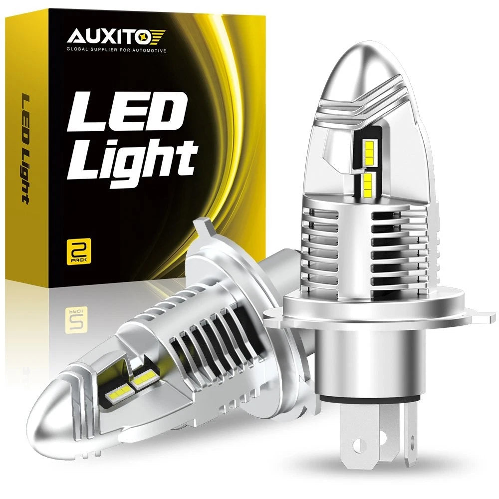 AUXITO H4 LED Headlight Bulbs for EV (5000 Lumens, 30W, 6000K)