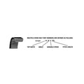 Multiple Speed Belt A-2322V681-AI for 1 7/16" X 68.8"
