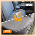 Driver Bottom Seat Cover for Toyota Sequoia Limited SR5 (2000–2004) Gray Leather