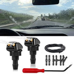 Front Windshield Washer Nozzles & Adapter Hose for