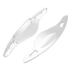 Silver Tone Steering Wheel Shift Paddle Cover for BMW X3 X4 X5 M5 Z4